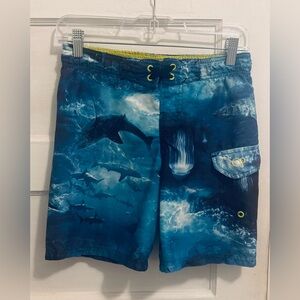 Ocean Pacific (OP) Boys Swim Trunks. Size Small (6-7).